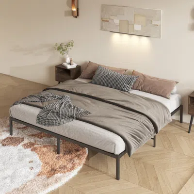 Streamdale Furniture Streamdale Metal Platform Bed Frame