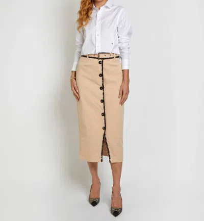 Joyce Met Rachie Zuzu Skirt In Natural In White