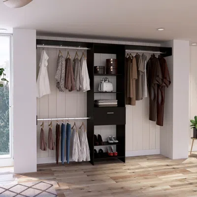 Streamdale Furniture Streamdale Calveston 1-drawer 4-shelf Closet System