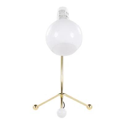 Streamdale Furniture Streamdale Eileen Contemporary Task Lamp In Metal And Plastic Shade