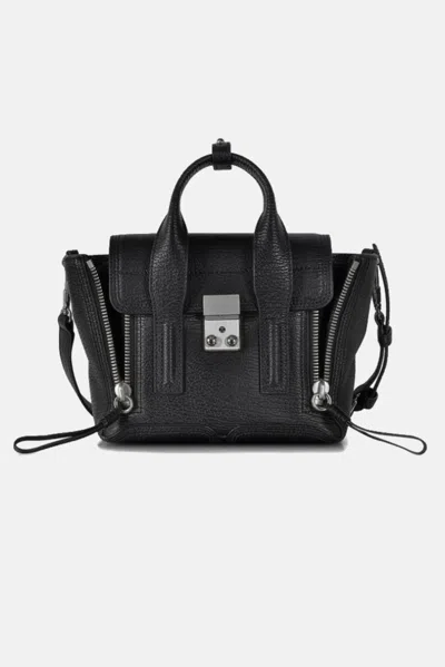 3.1 Phillip Lim Pashli Mini Satchel In Blk-nickel