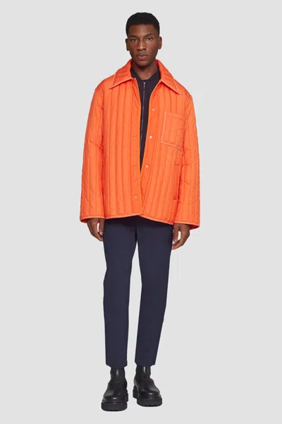 3.1 Phillip Lim Quilted Liner Jacket In Orange
