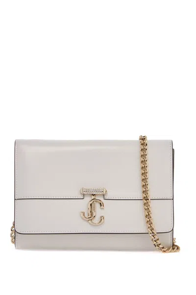 Shop Jimmy Choo Clutch Avenue In White