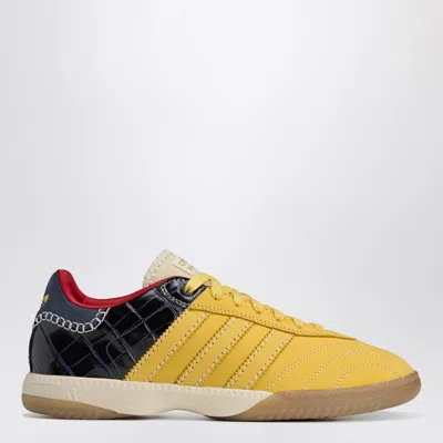 Adidas Originals Adidas Mn Samba Suede Sneakers Fade Yellow Gold In Yellow