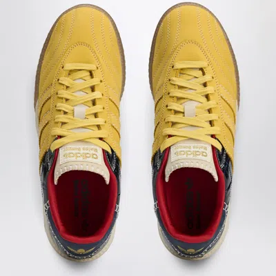Adidas Originals Adidas Mn Samba Suede Sneakers Fade Yellow Gold In Yellow