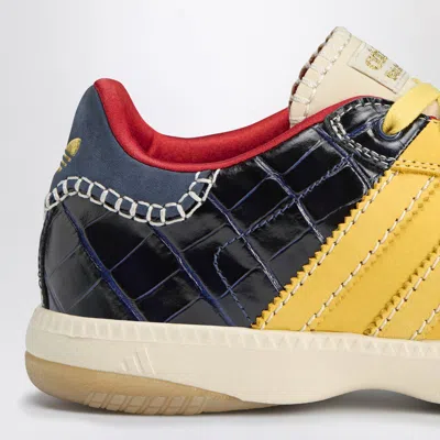 Adidas Originals Adidas Mn Samba Suede Sneakers Fade Yellow Gold In Yellow