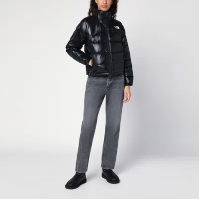 The North Face Black Down Jacket 2000 Retro Nuptse In Black