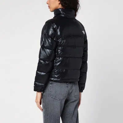 The North Face Black Down Jacket 2000 Retro Nuptse In Black