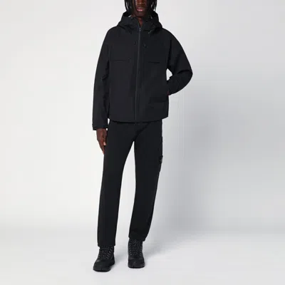 Roa Black Hardshell Zip Jacket In Black