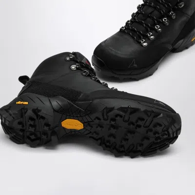 Roa Andreas Lace-up Hiking Boots In Black