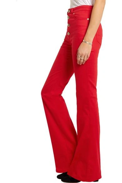 Shop Sonia Rykiel High-rise Flared Jeans