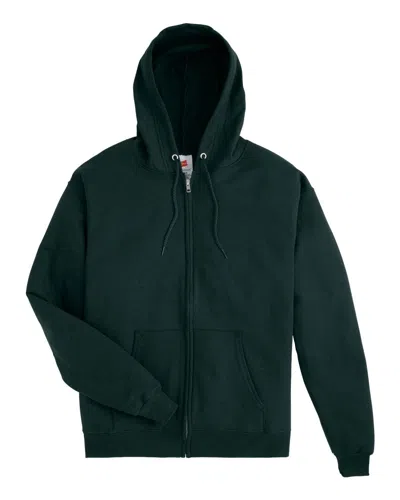 Hanes Men's Ecosmart Full-zip Hooded Sweatshirt In Multi