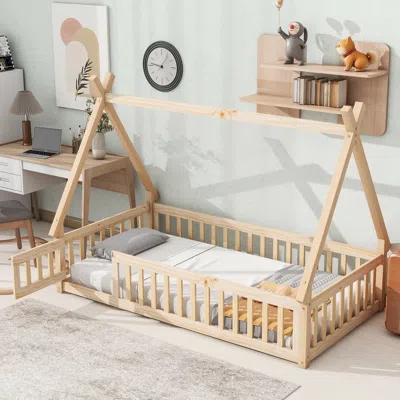 Streamdale Furniture Streamdale Twin Tentshaped Floor Bed