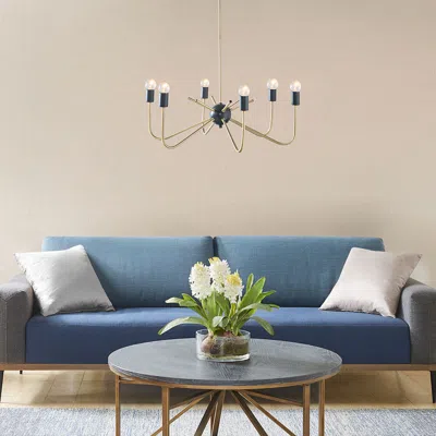 Streamdale Furniture Streamdale Alexis 6-light Metal Chandelier