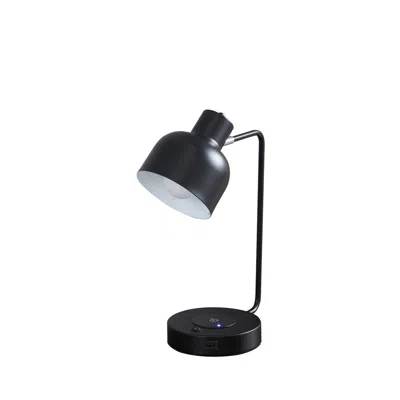 Streamdale Furniture Streamdale 15.25"in Vadim Black Adjustable Student Desk Task Table Lamp
