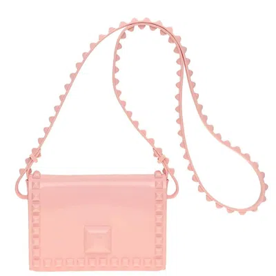 Carmen Sol Mini Graziella Flap Crossbody In Pink