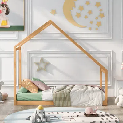 Streamdale Furniture Streamdale Twin Size Wooden House Bed