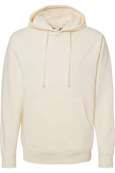 Independent Trading Co. Midweight Hooded Sweatshirt In Beige