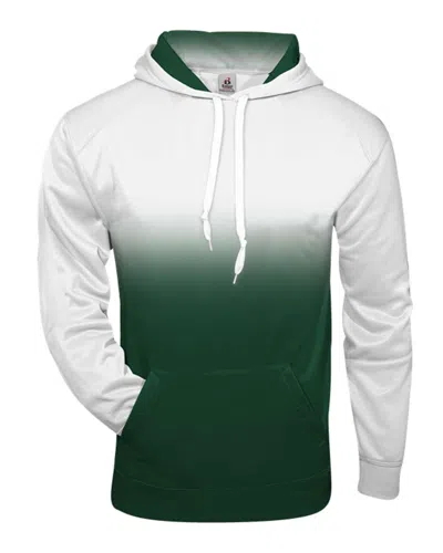 BADGER MEN'S OMBRE HOODED SWEATSHIRT 