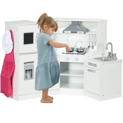 Streamdale Furniture Streamdale Realistic Toddler Play Kitchen With Lights