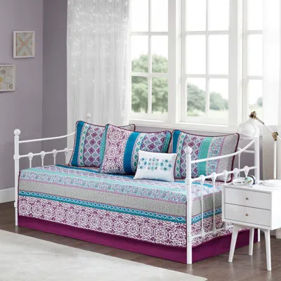 Streamdale Furniture Streamdale Joni 6 Piece Boho Reversible Daybed Set