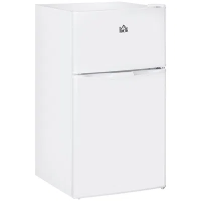 Streamdale Furniture Streamdale Double Door Mini Fridge With Freezer