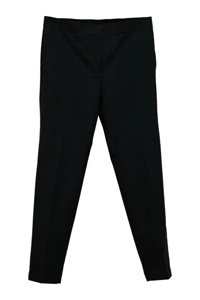 Acne Studios Straight-leg Pants In Black Wool In Black