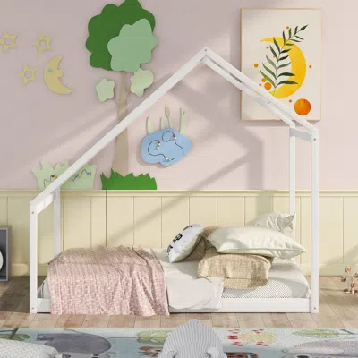 Streamdale Furniture Streamdale Full Size Wooden House Bed