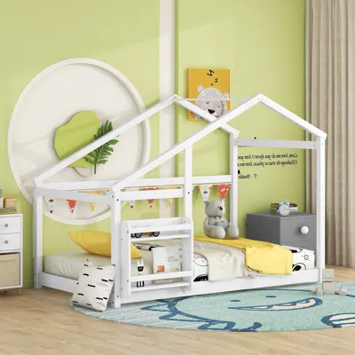 Streamdale Furniture Streamdale Twin Size Wooden House Bed
