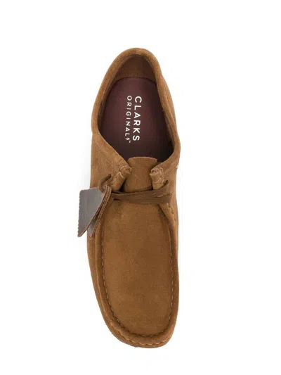 Clarks Wallabee Suede Loafers In Multicolor