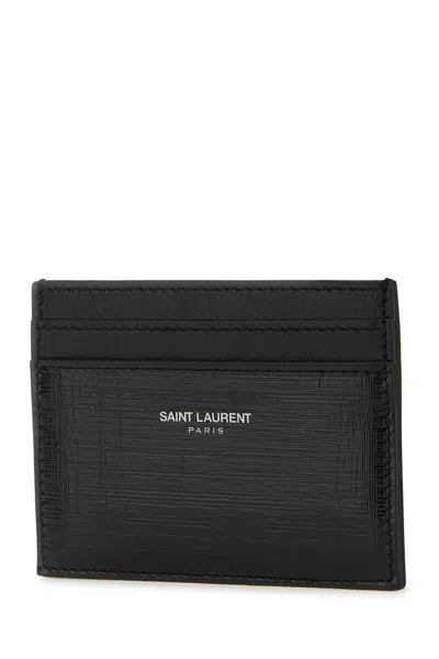 Saint Laurent Wallets In Black