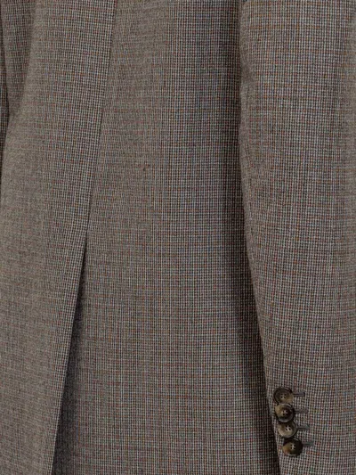Stella Mccartney Women's Embroidered Wool Oversize Blazer In Grey