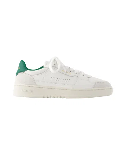 Axel Arigato Dice Lo Sneakers - Leather - White/green In White