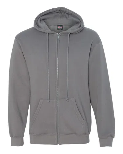 Burnside Men's Usa-made Full-zip Hooded Sweatshirt In Pink