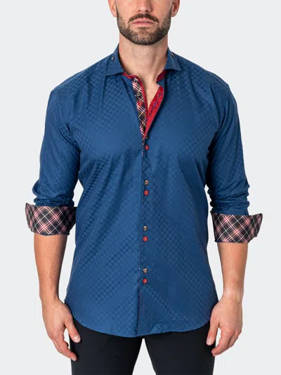 Signature Mini Panam Square Navy In Blue