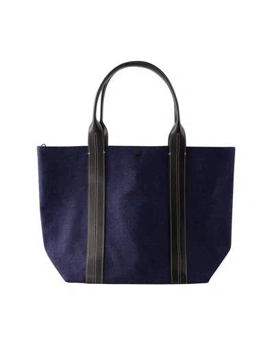 Vanessabruno Denim Shopper Bag - Vanessa Bruno - Cotton - Blue Denim In Blue