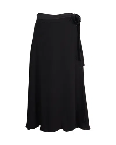 Max Mara Orosei Midi Skirt - Leisure In Black