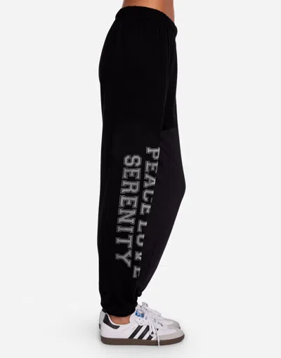 Lauren Moshi Tanzy Peace Love Serenity In Black