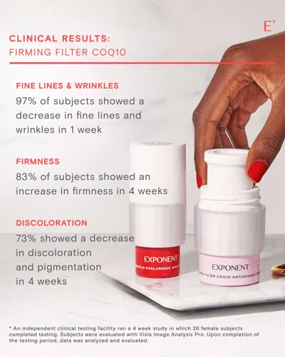 Exponent Beauty Firming Filter Coq10 Antioxidant Power Refill