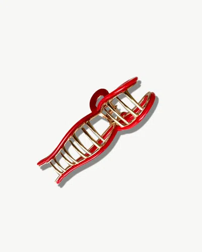Solar Eclipse Handmade Ballet Bow Claw Clip