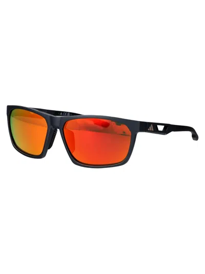 Shop Adidas Originals Adidas Squared Sunglasses Sp0101/s 02 L