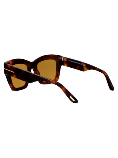 Tom Ford Square-frame Sunglasses In Brown