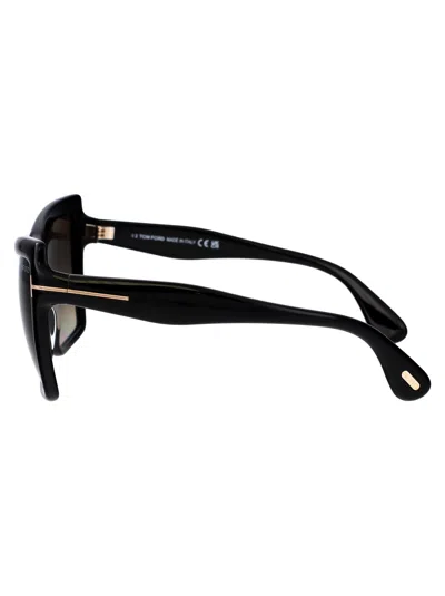 Tom Ford Cat Eye Sunglasses Ft1195/s 01 B