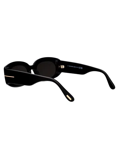 Tom Ford Eyewear Cielle Oval Frame Sunglasses