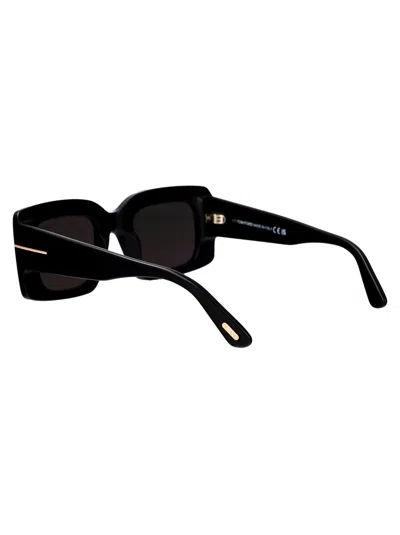 Tom Ford Eyewear Cielle Oval Frame Sunglasses
