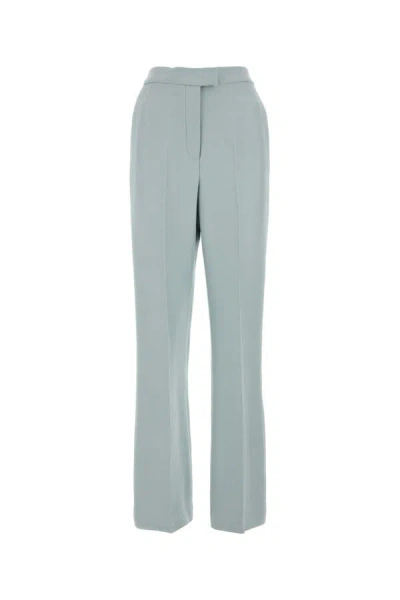 Fendi Pressed-crease Straight Trousers In Blue