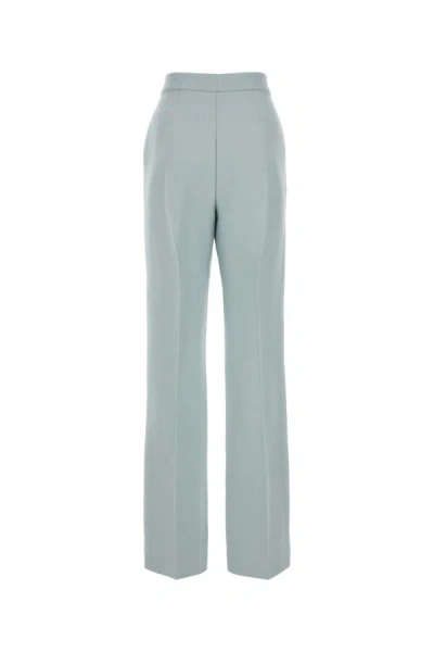 Fendi Pressed-crease Straight Trousers In Blue