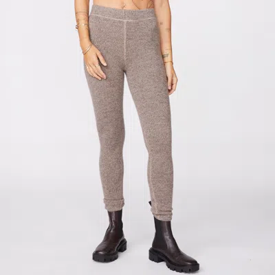 Monrow Marled Legging In Sesame