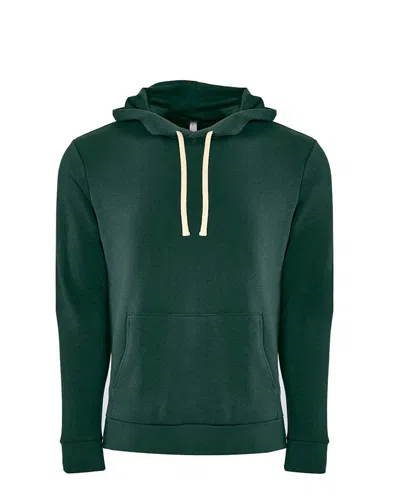 Next Level Men's Santa Barbara Hoodie In Green