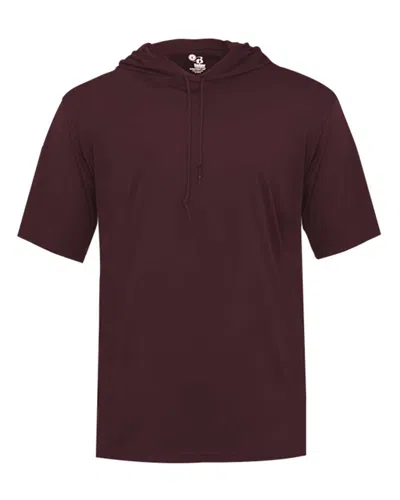 Badger Men's B-core Hooded T-shirt In Multi
